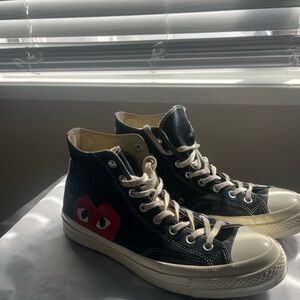 Converse Comme Des Garçons used